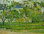 Paul Cezanne Obstgarten in Pontoise Spain oil painting artist